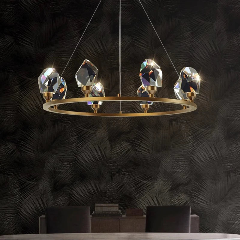 Sleek & Minimalist LED Chandeliers Perfect for Living & Dining Rooms