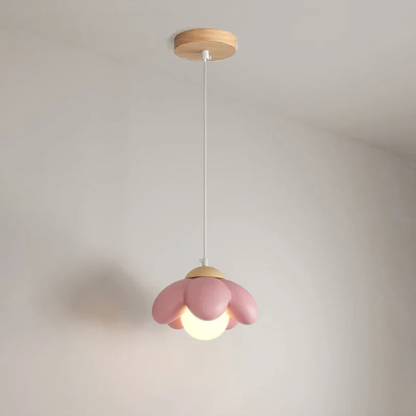 Adorable Pink Flower Chandelier for Kids’ Bedroom & Nursery