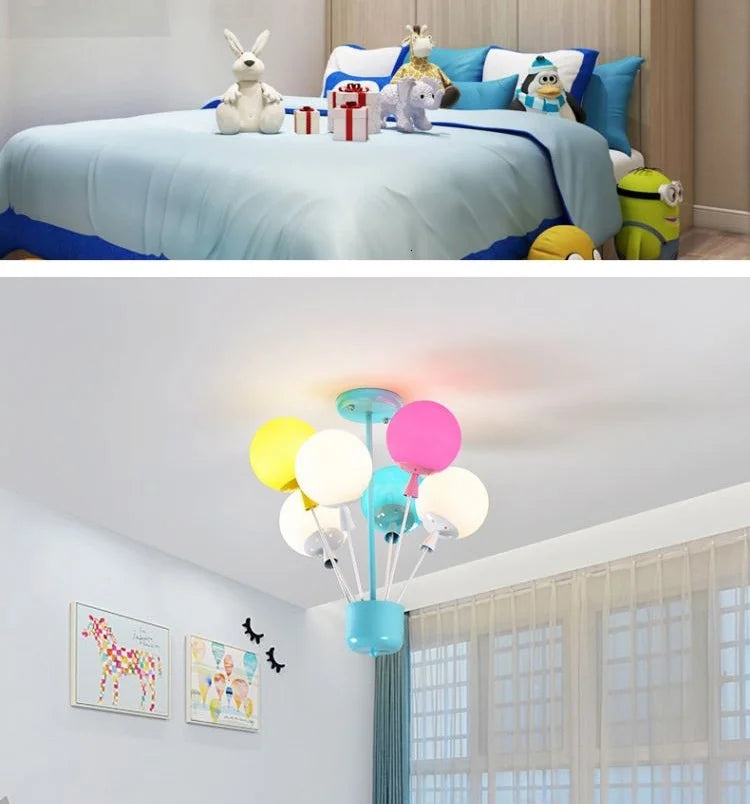 Floating Balloon Lamp for Nurseries & Kids’ Bedrooms