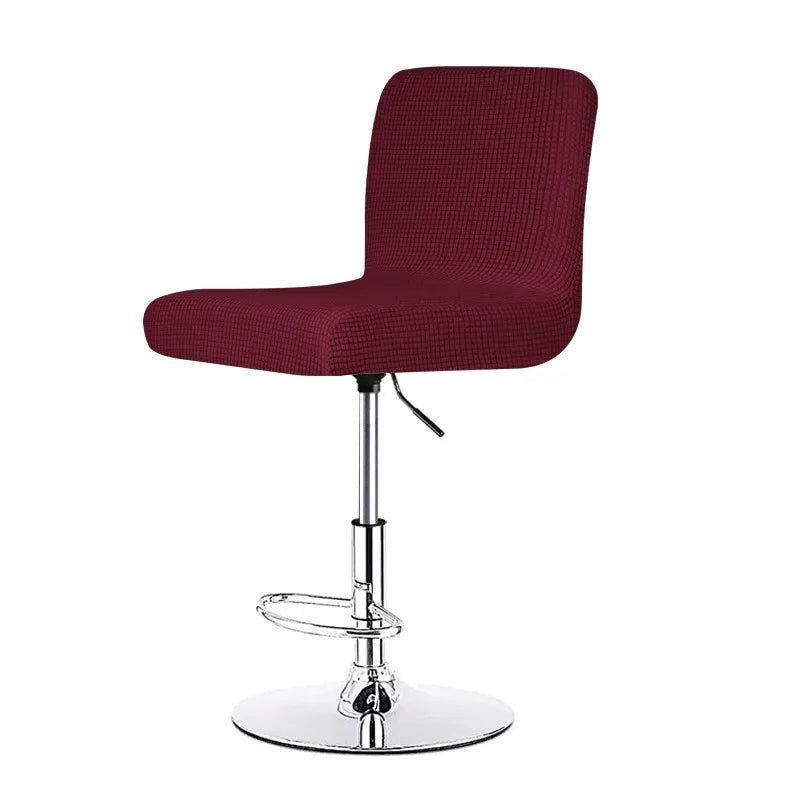 Jacquard Fabric Bar Magic Chair Cover