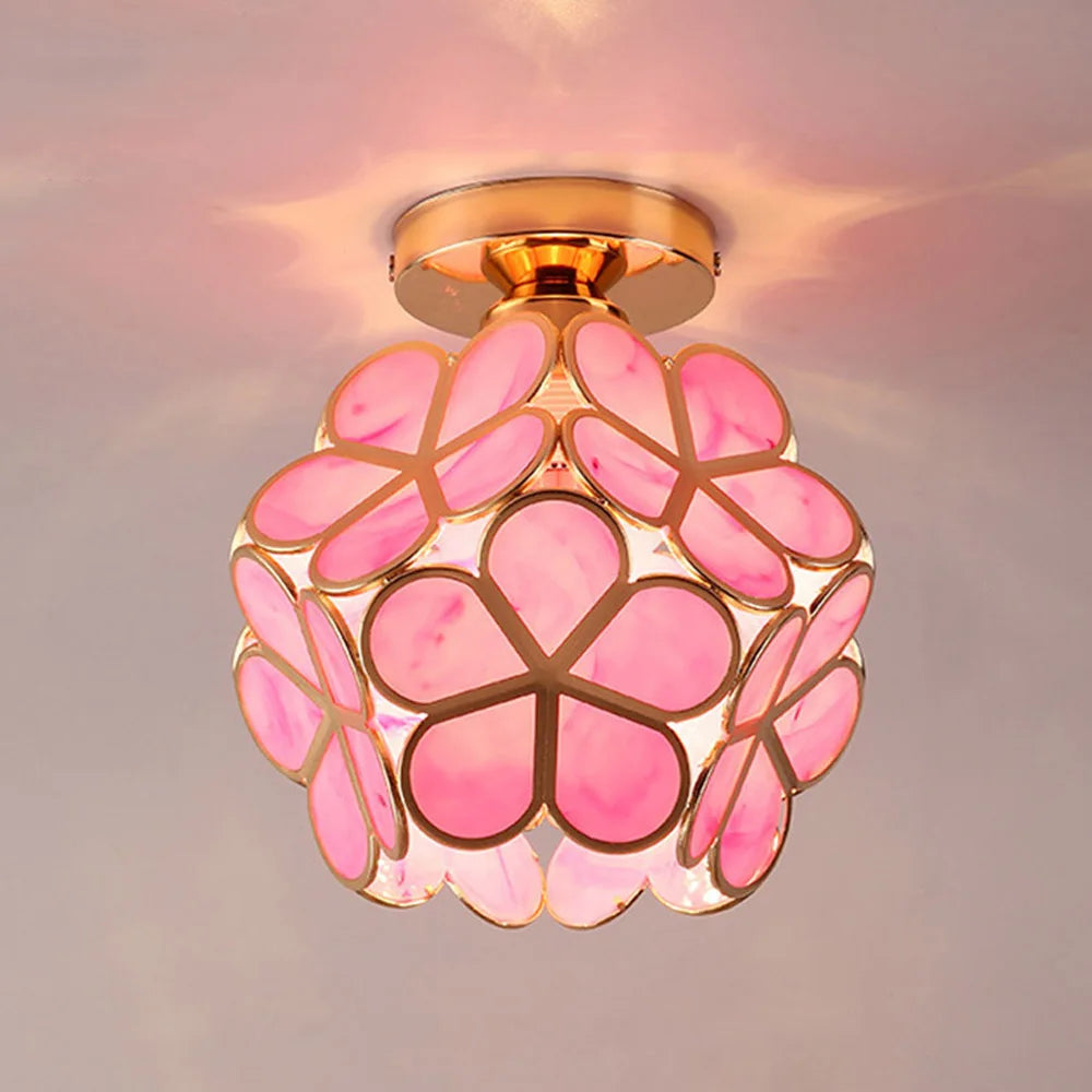 Acrylic Petal Ceiling Lamp Stylish Nordic Lighting for living room and interior decor
