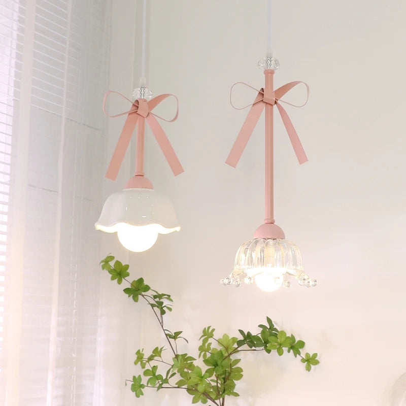 Soft & Stylish LED Chandelier for Girls’ Room Decor