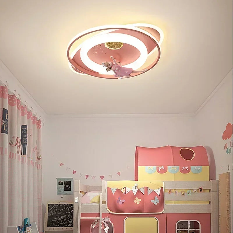 Rocket & Astronaut Chandelier for Boys’ & Girls’ Room
