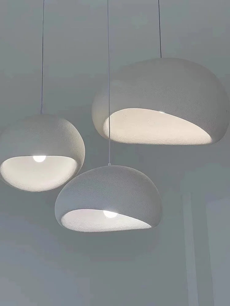 Wabi Sabi Designer Pendant Light Modern LED Chandelier for Elegant Home Interiors