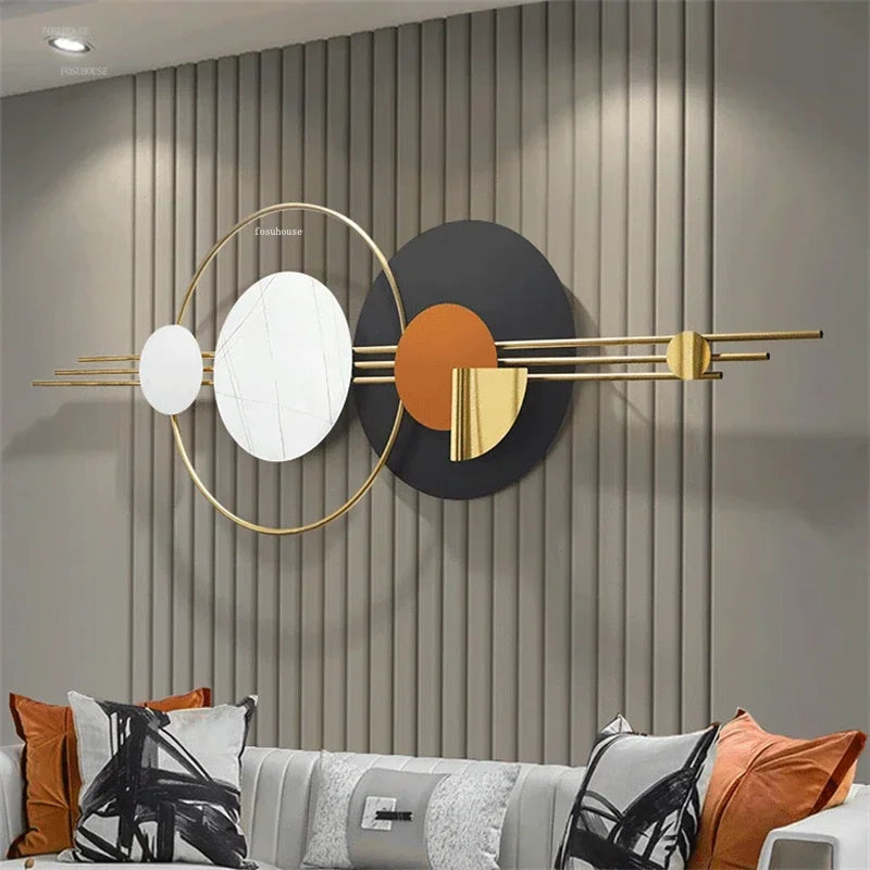 European Style Metal Wall Hanging for Home Interiors