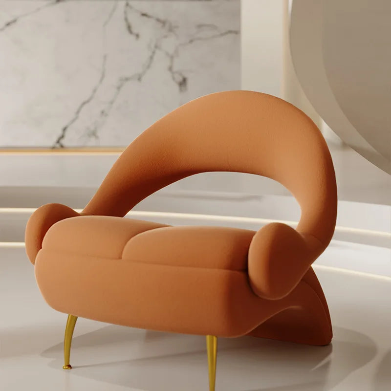 Portable Solid Wood Sofa Chair – Unique Designer Armchair for Any Space
