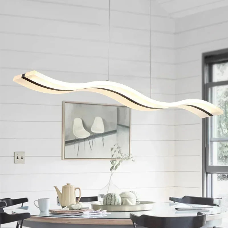 Luxury LED Chandelier Perfect for Dining Room, Kitchen & Living Spaces