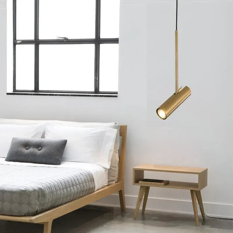 Sleek Hanging Spotlight Chandelier for Modern Homes & Restaurants