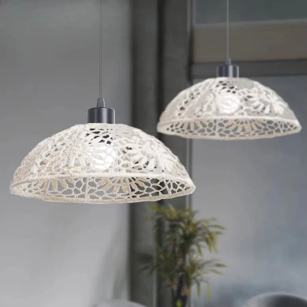 Hand Woven Cotton Rope Lampshade For Any Room