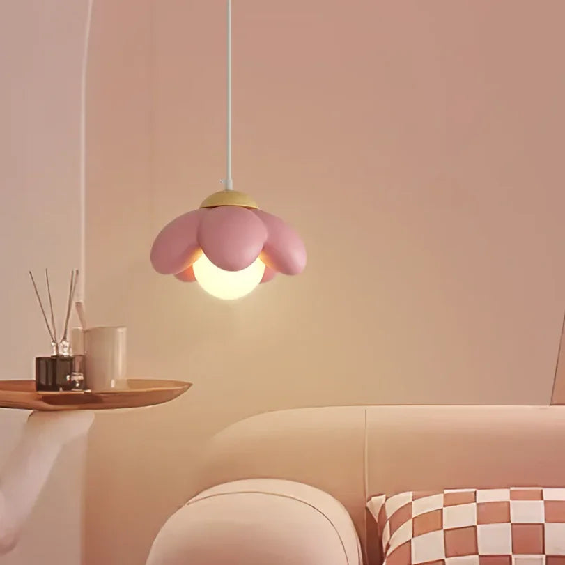 Adorable Pink Flower Chandelier for Kids’ Bedroom & Nursery