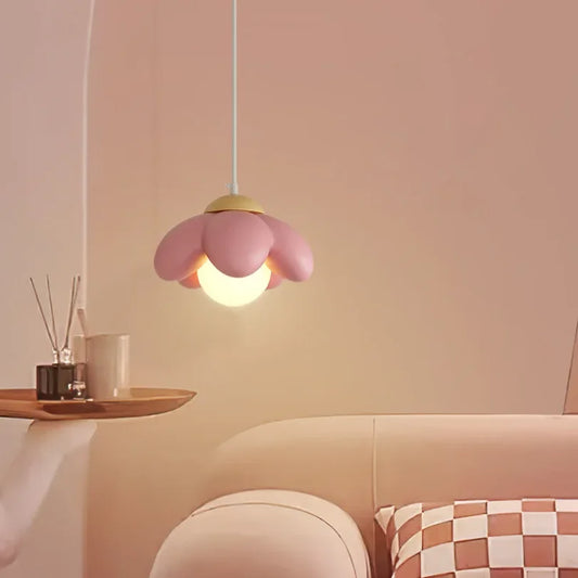 Adorable Pink Flower Chandelier for Kids’ Bedroom & Nursery