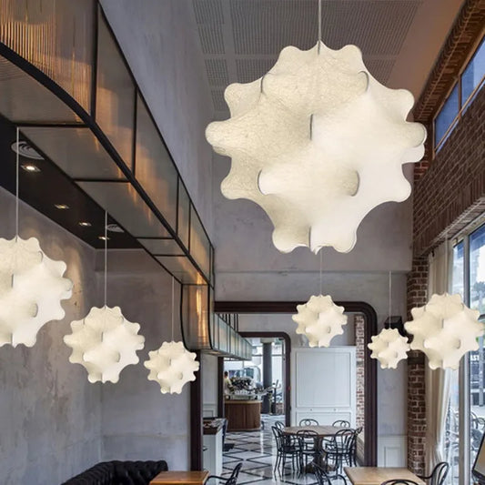 Nordic Italy Minimalist Pineapple LED Chandelier For Villa Living Room