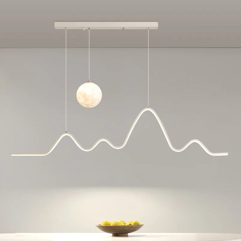 Moonlight Pendant Lights Minimalist Lighting for Modern Interiors