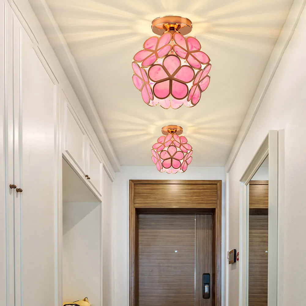 Acrylic Petal Ceiling Lamp Stylish Nordic Lighting for living room and interior decor