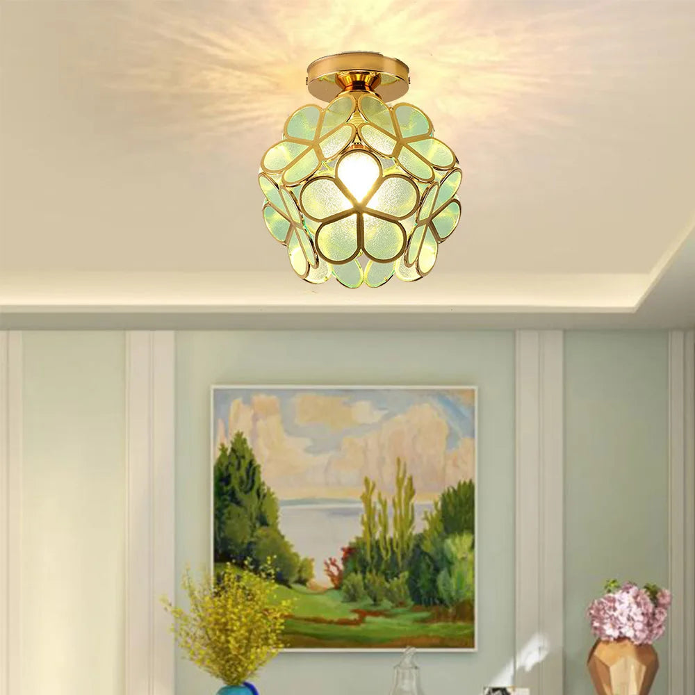Acrylic Petal Ceiling Lamp Stylish Nordic Lighting for living room and interior decor