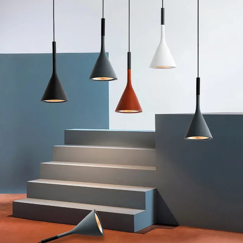Multicolor Nordic Hanging Lamps Perfect for Dining & Living Spaces
