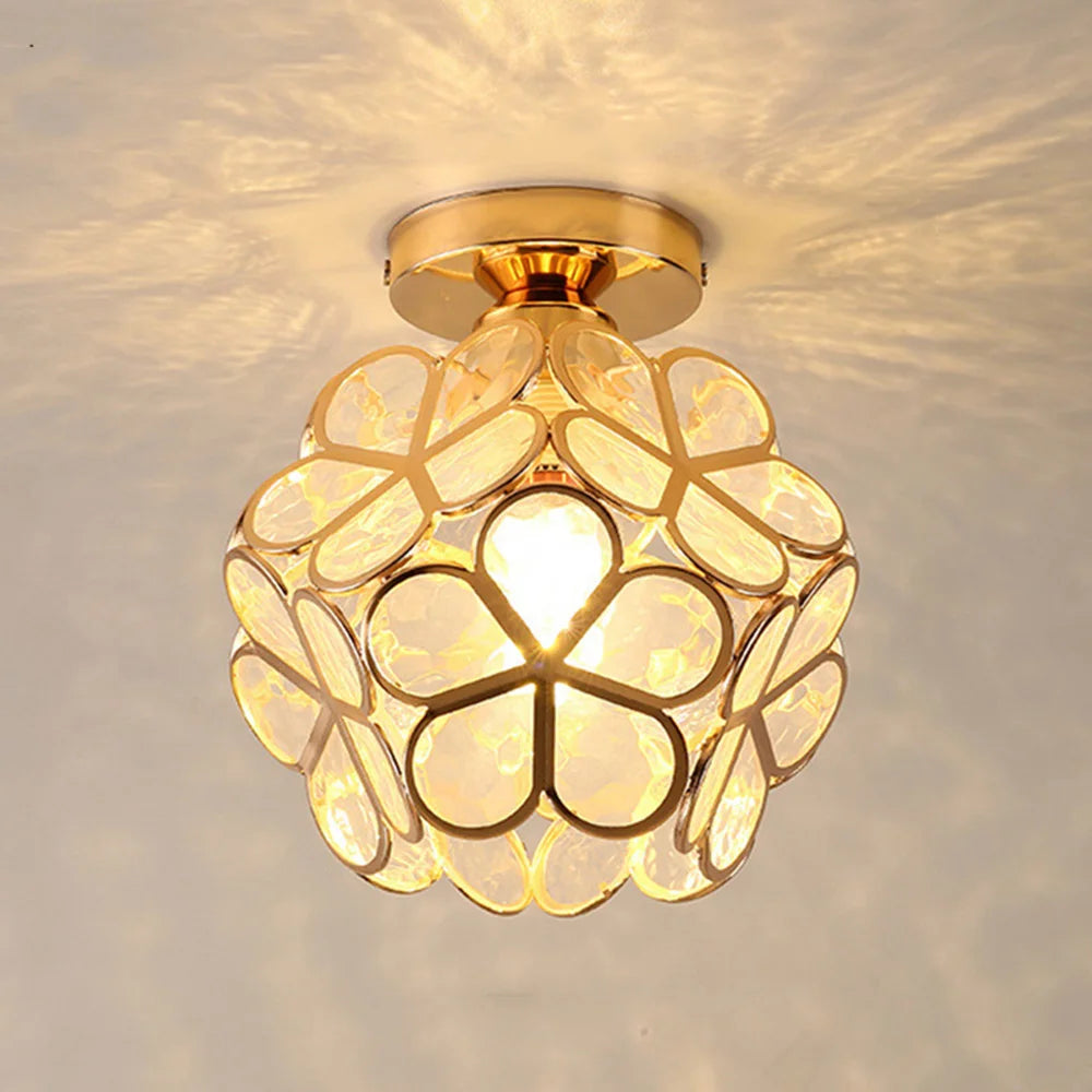 Acrylic Petal Ceiling Lamp Stylish Nordic Lighting for living room and interior decor