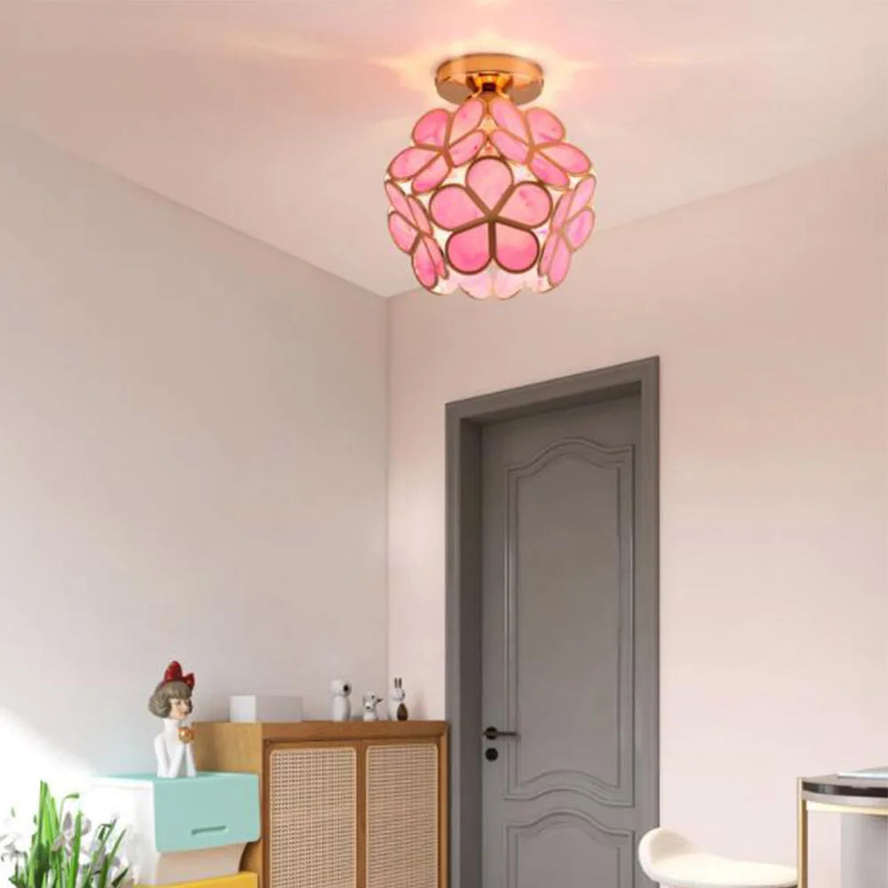 Acrylic Petal Ceiling Lamp Stylish Nordic Lighting for living room and interior decor