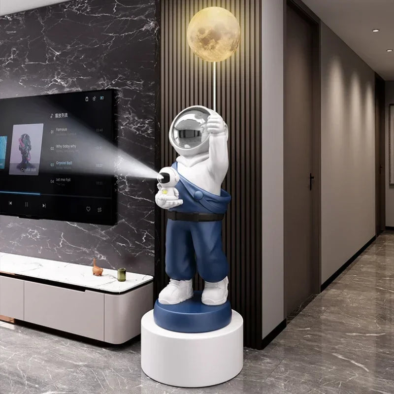 Luxury Astronaut Resin Statue for Your Living Room