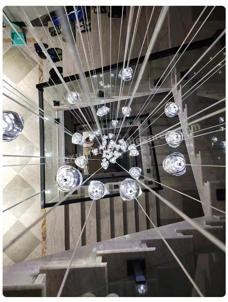 SPIRAL LED PENDANT CHANDELIER FOR YOUR SPACE GIVE A TOUCH OF ELEGANCE