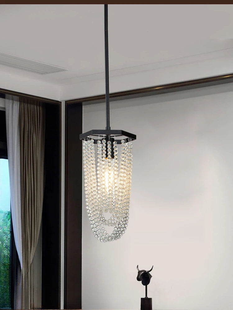 Mini Crystal Hallway Lamp Luxury in a Mini Package