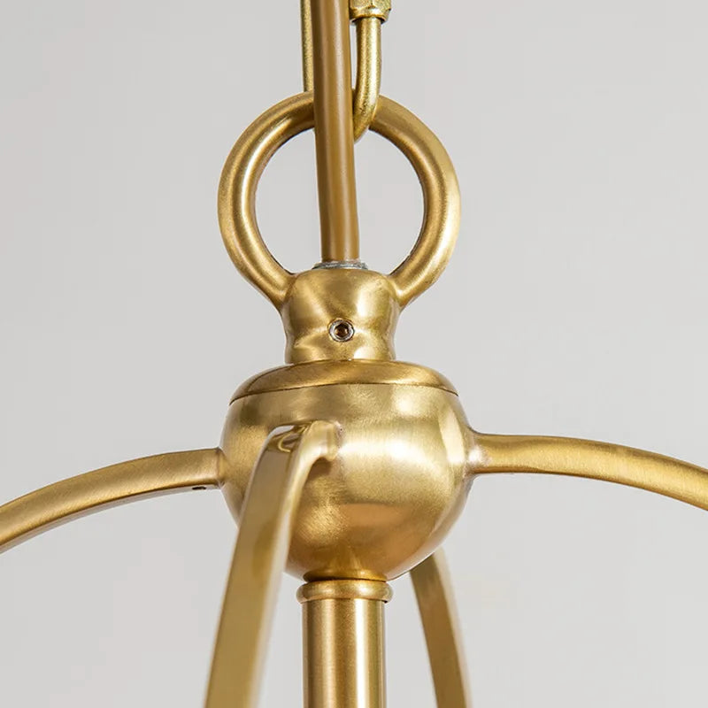 American Style Cloth Chandelier for Restaurants, Bars, and Cozy Home Spaces