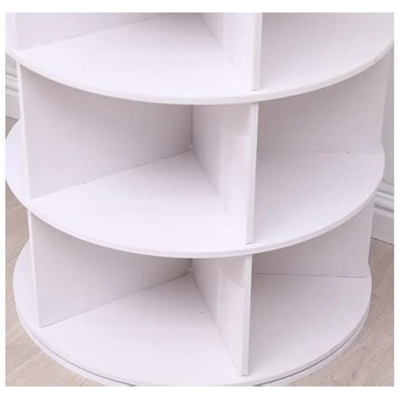 360° Rotating Shoe Organizer Rack Tower