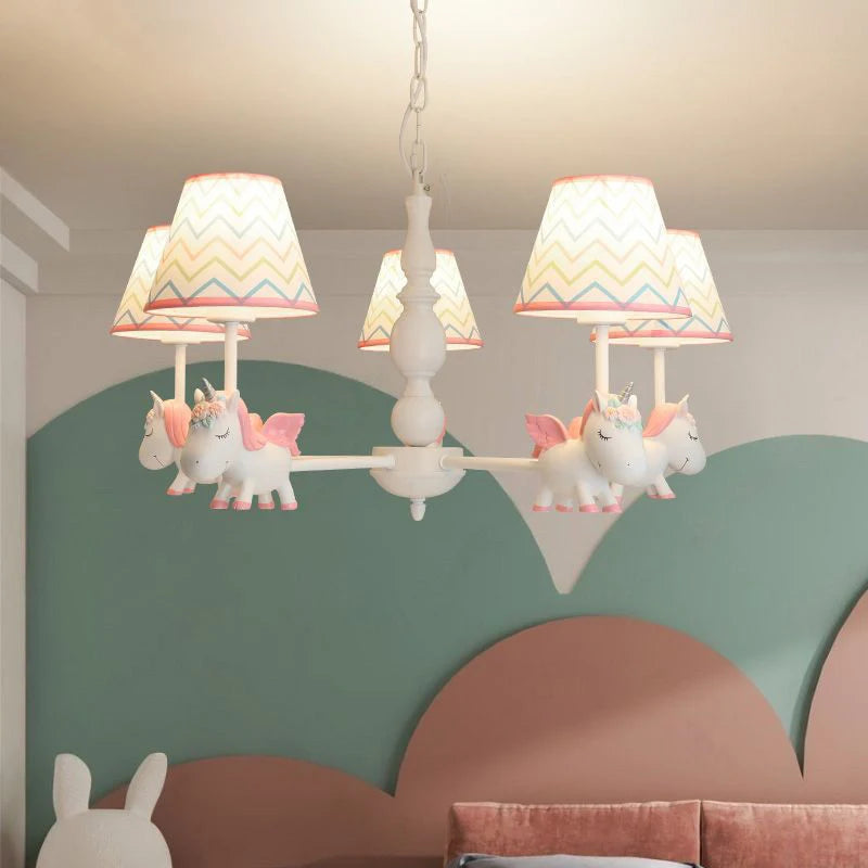 Magical Soft Fabric Chandelier for Girls’ & Boys’ Rooms
