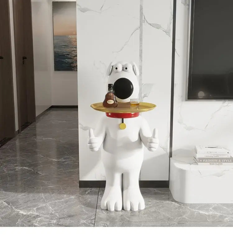 Creative Large Animal Figurines – Resin Home Décor Statues for Bedroom & Living Room