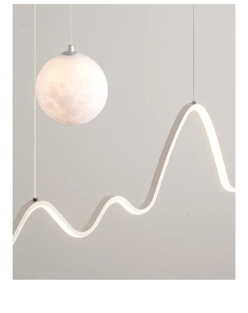 Moonlight Pendant Lights Minimalist Lighting for Modern Interiors