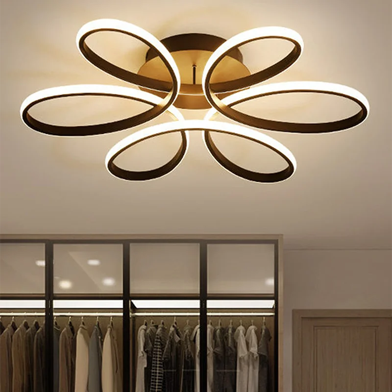Sleek & Contemporary LED Chandelier for Living Room & Bedroom