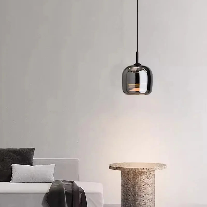 Nordic Glass LED Chandelier Decorative Hanging Light
