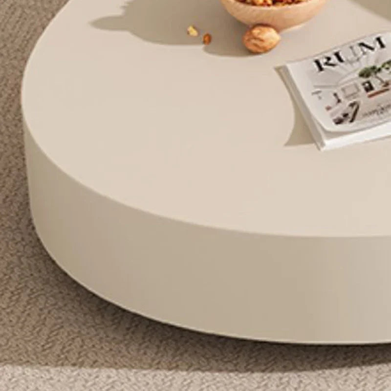 Incredibly Stylish Round Coffee Table Blends Effortlessly into Any Modern Home