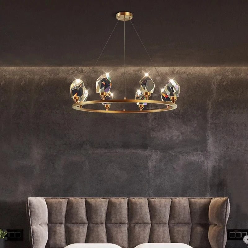 Sleek & Minimalist LED Chandeliers Perfect for Living & Dining Rooms