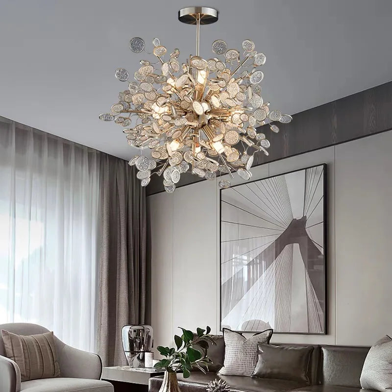 Elegant LED Pendant Light for Villas, Living Rooms & More