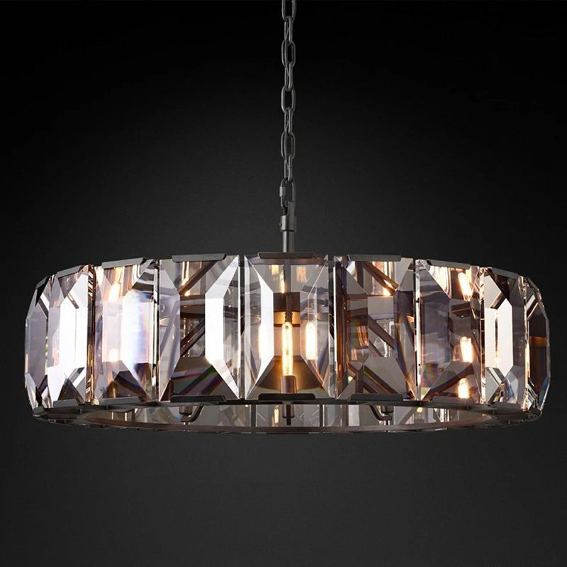 Luxury Modern LED Crystal Chandelier for Dining Room, Living Room, Bedroom