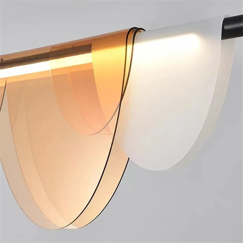 Nordic Lustre Color Strip Light – Elegant Bar Counter & Dining Room Lighting