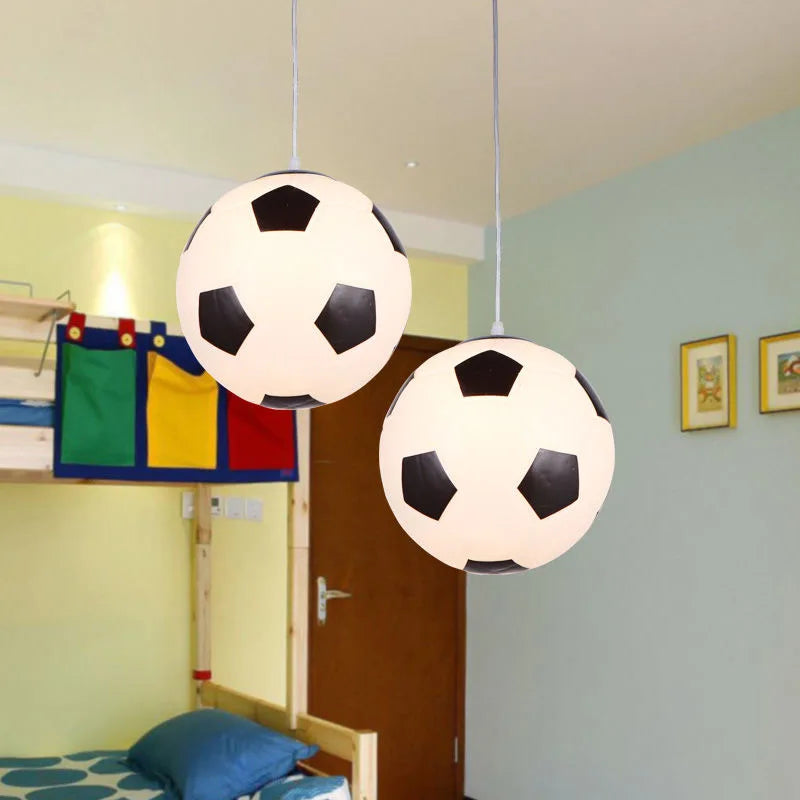 Cool Basketball Hanging Lamp Perfect for Kids’ Bedroom & Playroom