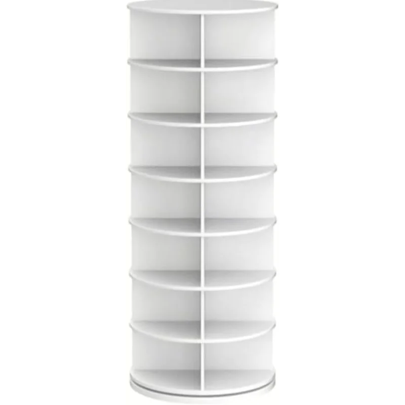 360° Rotating Shoe Organizer Rack Tower