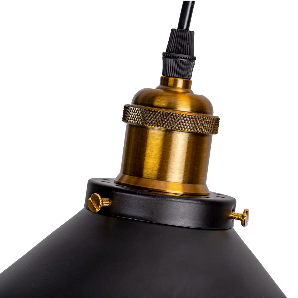 Vintage Iron Hanging Lamp for Any Space