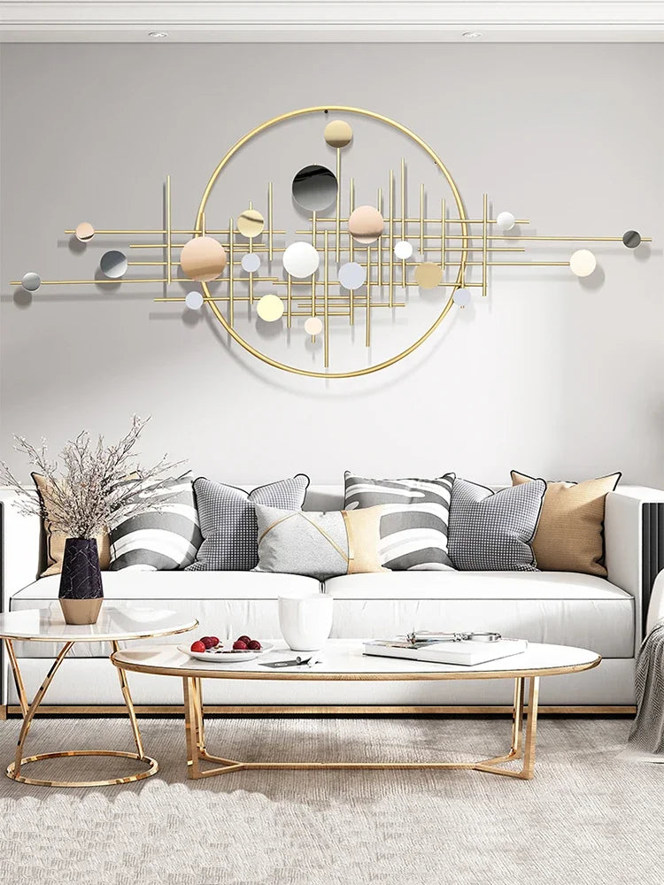 Creative Wall Pendant Decoration – Iron Art Luxury Accent for Stylish Rooms
