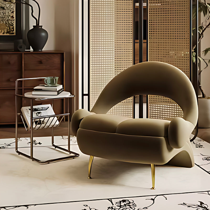 Portable Solid Wood Sofa Chair – Unique Designer Armchair for Any Space
