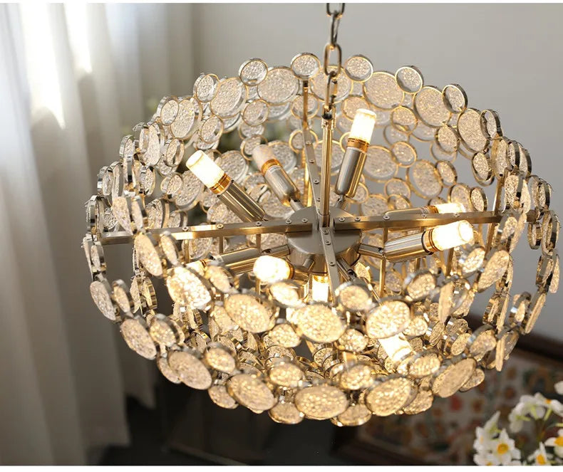 Elegant LED Pendant Light for Villas, Living Rooms & More