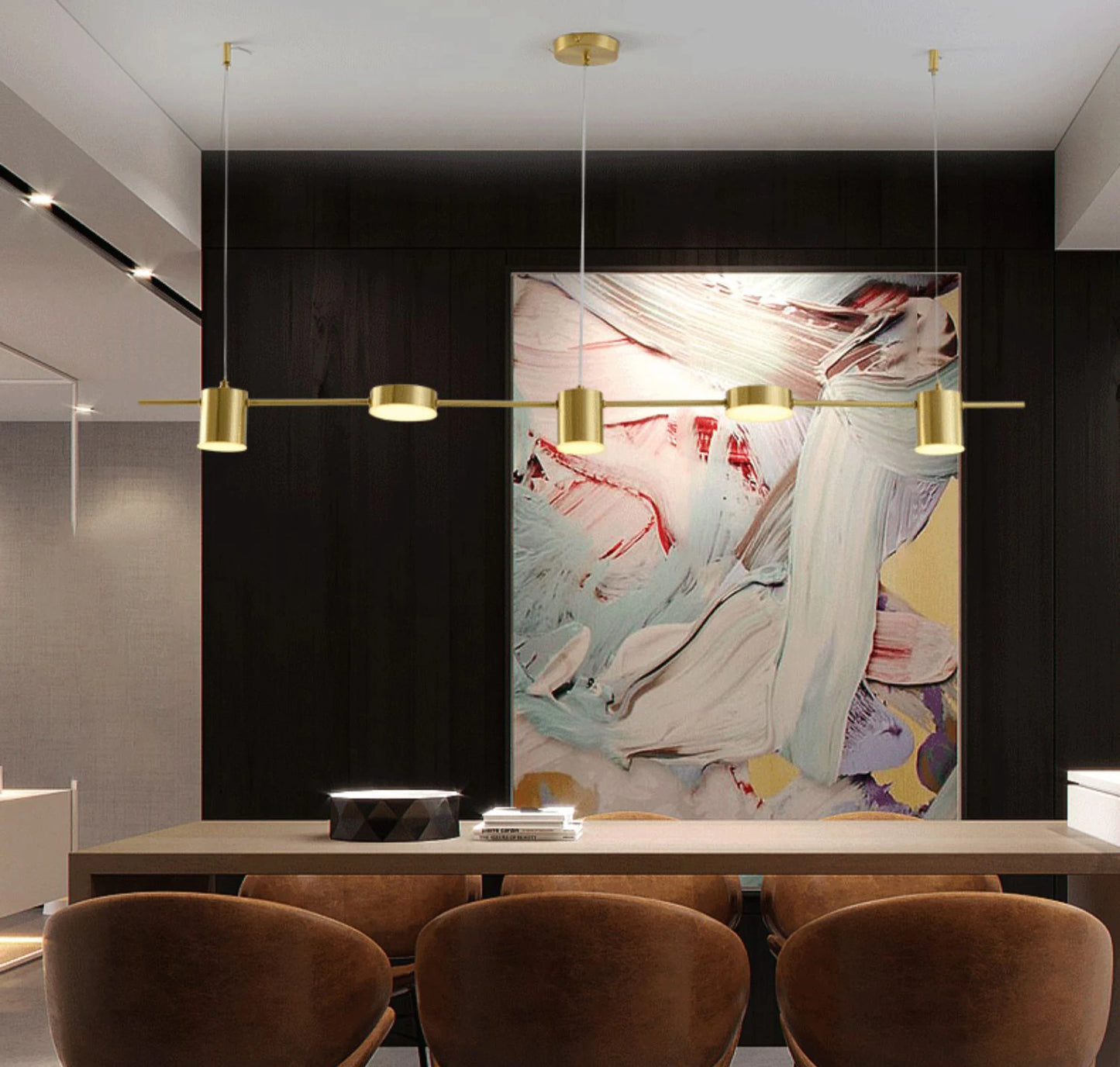 Sleek & Stylish! Modern Minimalist LED Pendant Light for Any Space