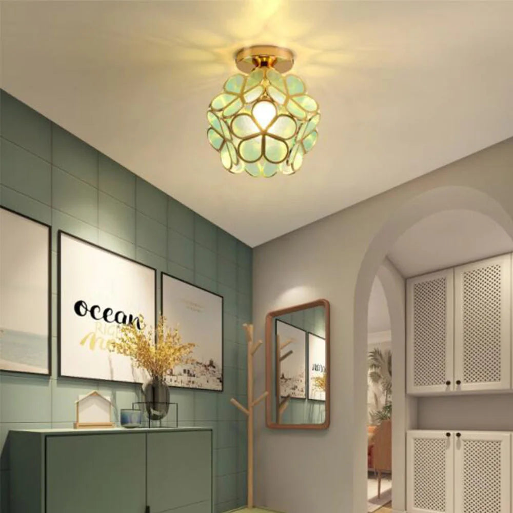 Acrylic Petal Ceiling Lamp Stylish Nordic Lighting for living room and interior decor