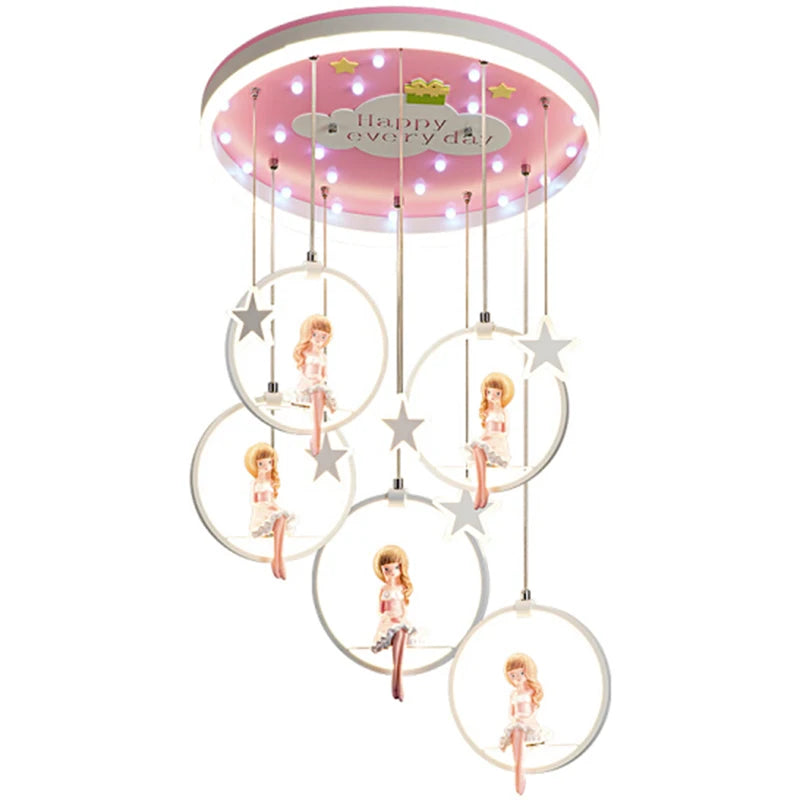 Beautiful Chandelier For Girls Room or Any Space Decor