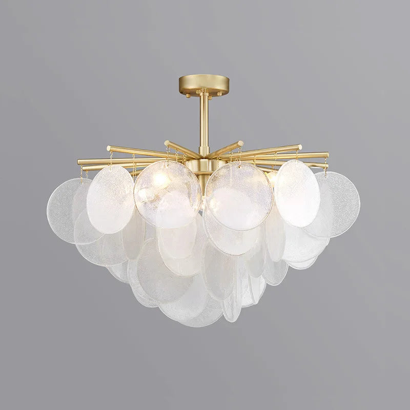 Nordic Iron & Glass Ceiling Light for Any Space