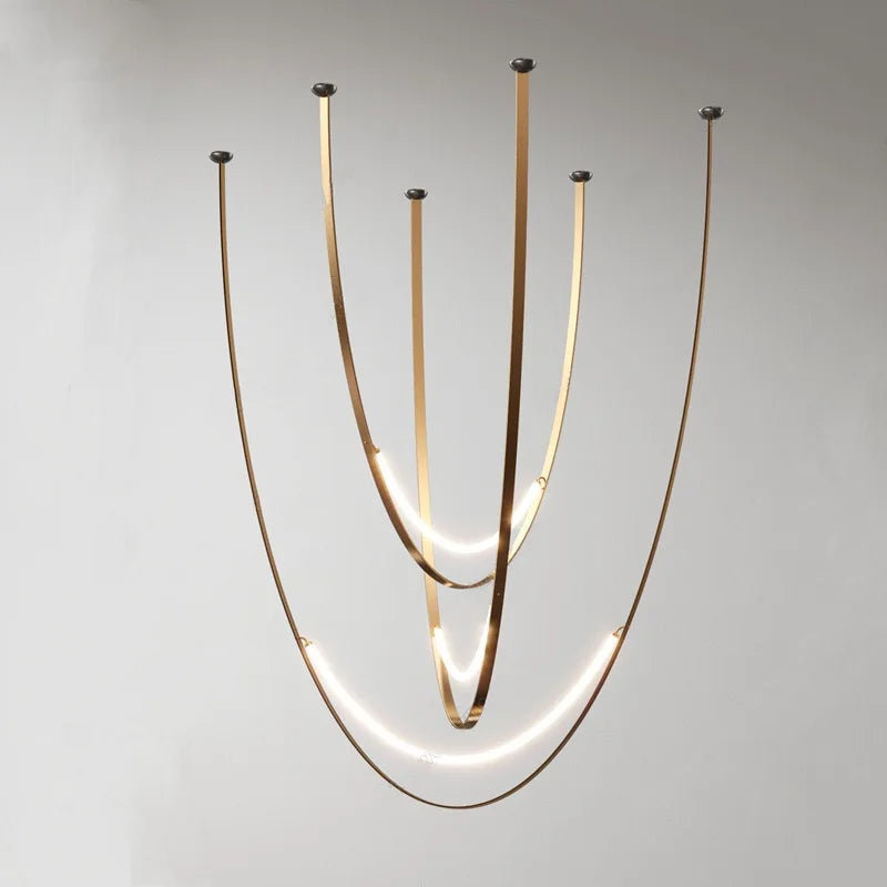Luxury U Shaped Chandelier For Your Villa, Hotel, or Restaurant Decor