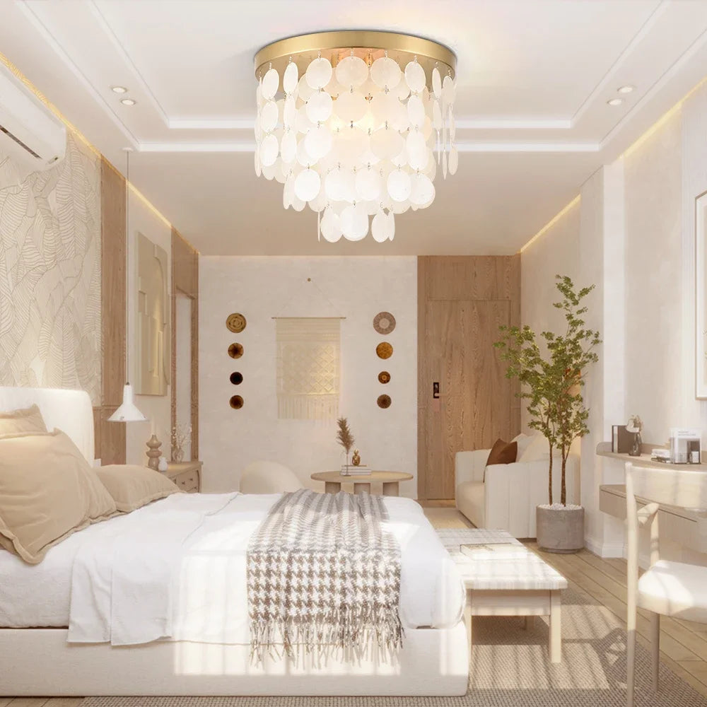 Stylish Crystal Flush Mount Light Chandelier for Any Space