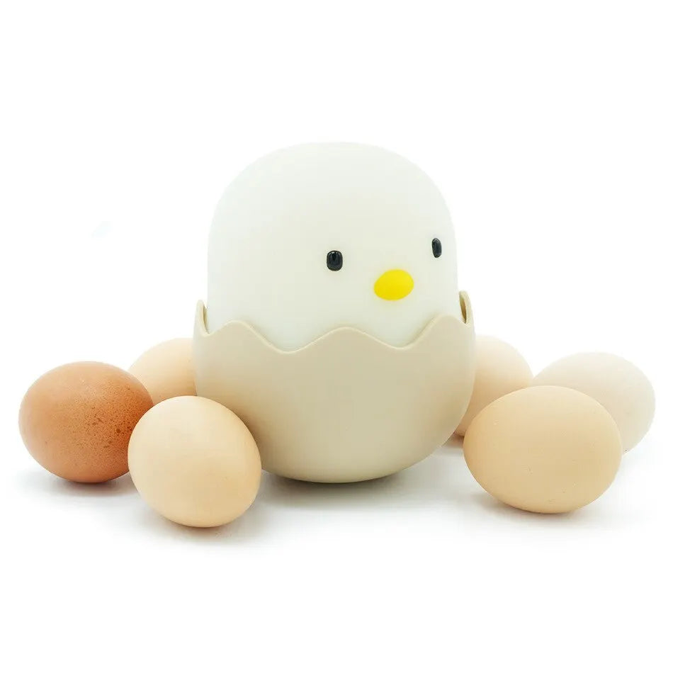 Eggshell Chicken Silicone Pat Lamp USB Night Light
